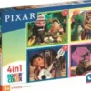 Clementoni - Pixar Puslespil - 4-In-1 Super Color