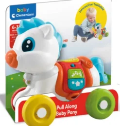 Clementoni - Pony Trækdyr Med Lyd