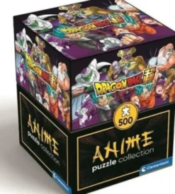 Clementoni Puslespil - Anime Dragonball Cube - 500 Brikker