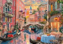 Clementoni Puslespil - Atardecer En Venecia - High Quality - 6000 Brikker