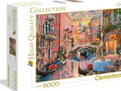Clementoni Puslespil - Atardecer En Venecia - High Quality - 6000 Brikker