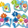 Clementoni Puslespil - Baby Shark - Mit Første Puslespil - Color - 4 Stk