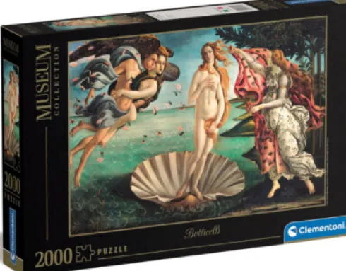 Clementoni Puslespil - Botticelli Venus - Museum - 2000 Brikker