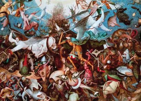 Clementoni Puslespil - Bruegel Angels - Museum - 1000 Brikker