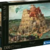 Clementoni Puslespil - Bruegel Tower - Museum - 1500 Brikker