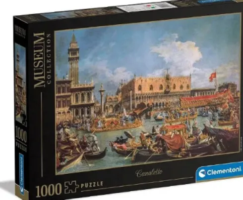 Clementoni Puslespil - Canaletto - Museum - 1000 Brikker