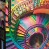 Clementoni Puslespil - Colorboom Collection - Stairs - 500 Brikker