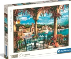 Clementoni Puslespil - Como Søen - High Quality - 1000 Brikker