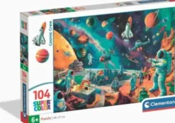 Clementoni Puslespil - Cosmic Crew - 104 Brikker