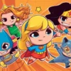 Clementoni Puslespil - Dc Super Friends - Super Color - 2 Stk Med 60 Brikker