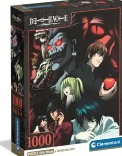 Clementoni Puslespil - Death Note 2025 - 1000 Brikker