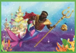 Clementoni Puslespil - Disney Ariel 4-I-1 - 12+16+20+24 Brikker