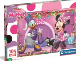 Clementoni Puslespil - Disney Junior - Minnie - 104 Brikker