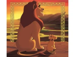 Clementoni Puslespil - Disney Løvernes Konge 3-I-1 - 3X48 Brikker