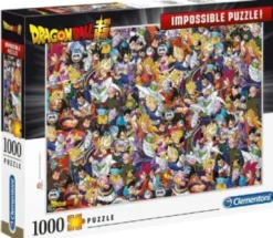 Clementoni Puslespil - Dragonball - Impossible - 1000 Brikker