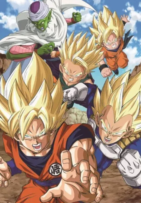 Clementoni Puslespil - Dragonball - 104 Brikker