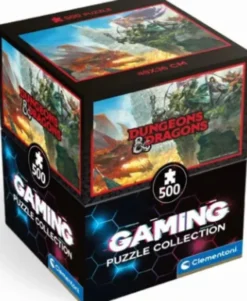 Clementoni Puslespil - Dungeons & Dragons 2 - Gaming - 500 Brikker