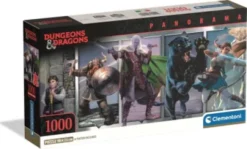 Clementoni Puslespil - Dungeons & Dragons - Panorama - 1000 Brikker
