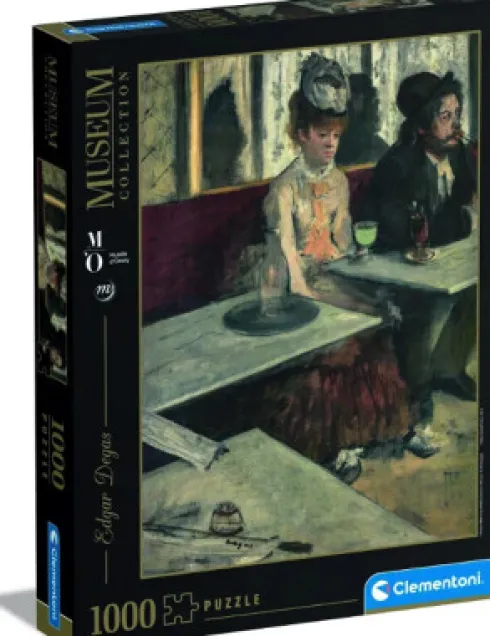 Clementoni Puslespil - Edgar Degas - Museum - 1000 Brikker