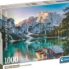 Clementoni Puslespil - Emerald Lake Braies - High Quality - 1000 Brikker