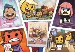 Clementoni Puslespil - Emoji Town - Super - 180 Brikker