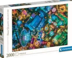 Clementoni Puslespil - Forlystelsespark - High Quality - 2000 Brikker