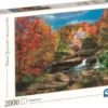 Clementoni Puslespil - Glade Creek Grist Mill- High Quality - 2000 Brikker