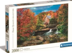 Clementoni Puslespil - Glade Creek Grist Mill- High Quality - 2000 Brikker