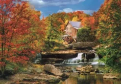 Clementoni Puslespil - Glade Creek Grist Mill- High Quality - 2000 Brikker