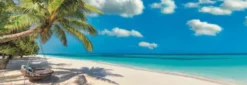 Clementoni Puslespil - Gynge På Stranden - Panorama - 1000 Brikker