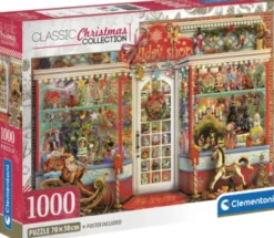 Clementoni Puslespil - Holiday Shop - High Quality - 1000 Brikker
