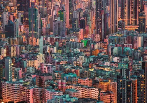 Clementoni Puslespil - Hong Kong - High Quality - 1500 Brikker