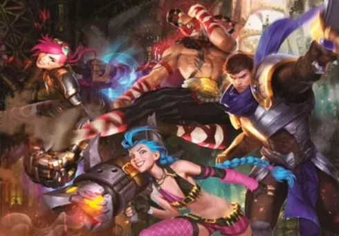 Clementoni Puslespil - League Of Legends - Gaming - 500 Brikker