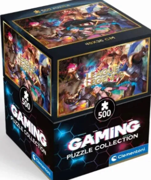 Clementoni Puslespil - League Of Legends - Gaming - 500 Brikker