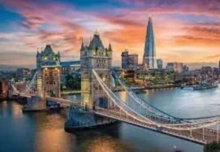 Clementoni Puslespil - London Twilight - High Quality - 1500 Brikker