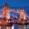 Clementoni Puslespil - London Tower Bridge - High Quality - 1000 Brikker