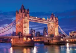 Clementoni Puslespil - London Tower Bridge - High Quality - 1000 Brikker