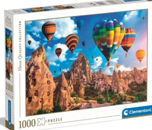 Clementoni Puslespil - Luftballoner - High Quality - 1000 Brikker