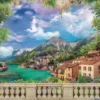 Clementoni Puslespil - Lush Terrace On Lake - High Quality - 3000 Brikker