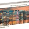 Clementoni Puslespil - Lys I Amsterdam - High Quality Panorama - 1000 Brikker
