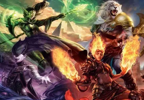 Clementoni Puslespil - Magic The Gathering - Gaming - 500 Brikker