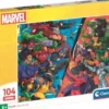 Clementoni Puslespil - Marvel Heroes Vs Villains - 104 Brikker
