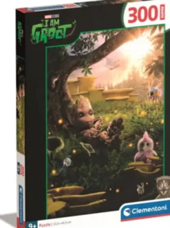 Clementoni Puslespil - Marvel - I Am Groot - 300 Brikker