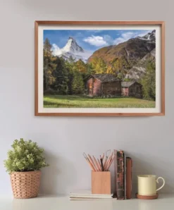 Clementoni Puslespil - Matterhorn - High Quality - 500 Brikker