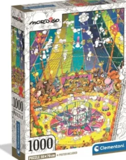 Clementoni Puslespil - Mordillo - High Quality - 1000 Brikker