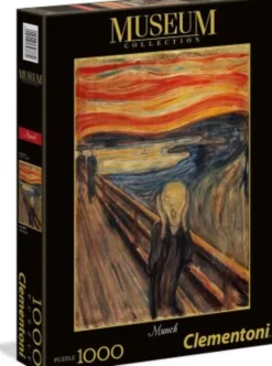 Clementoni Puslespil - Museum Collection - Munch - 1000 Brikker