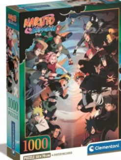 Clementoni Puslespil - Naruto Shippuden - 1000 Brikker