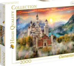 Clementoni Puslespil - Neuschwanstein - High Quality - 2000 Brikker