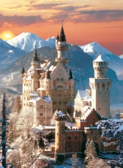 Clementoni Puslespil - Neuschwanstein - High Quality - 1500 Brikker