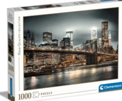 Clementoni Puslespil - New York Skyline - High Quality - 1000 Brikker